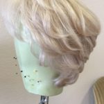 Beispiel für eine Echthaar-Massperücke aus unserer Eigenproduktion